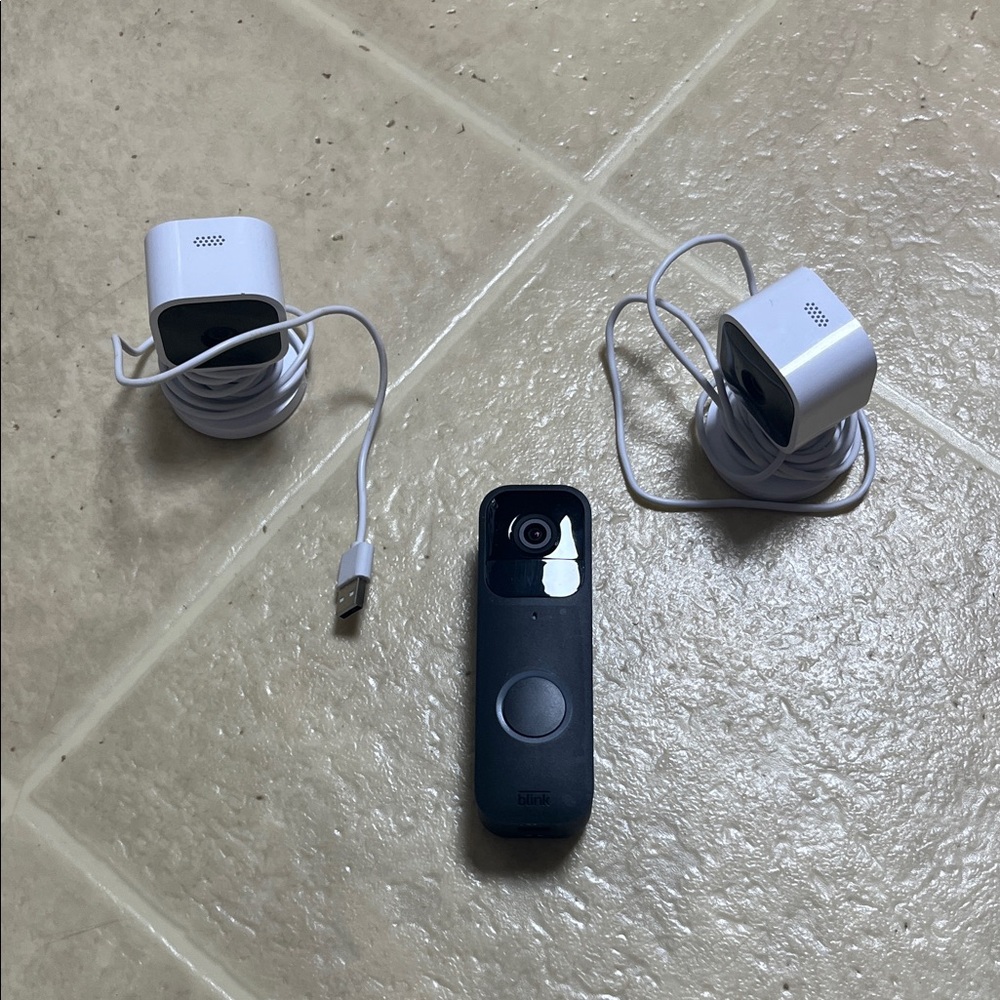 Blink Black and White Indoor/ Outdoor Security Camera Set